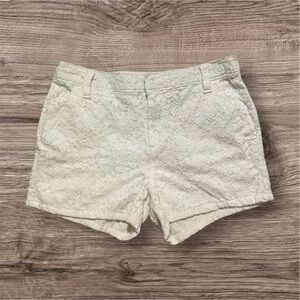 Old Navy white lace shorts